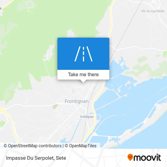 Impasse Du Serpolet map