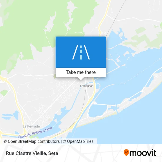 Rue Clastre Vieille map