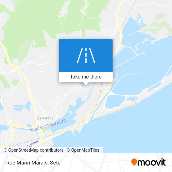 Mapa Rue Marin Marais