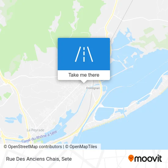 Mapa Rue Des Anciens Chais