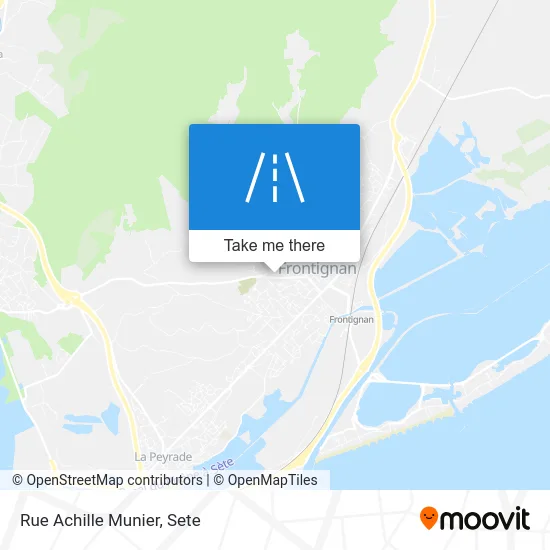 Mapa Rue Achille Munier