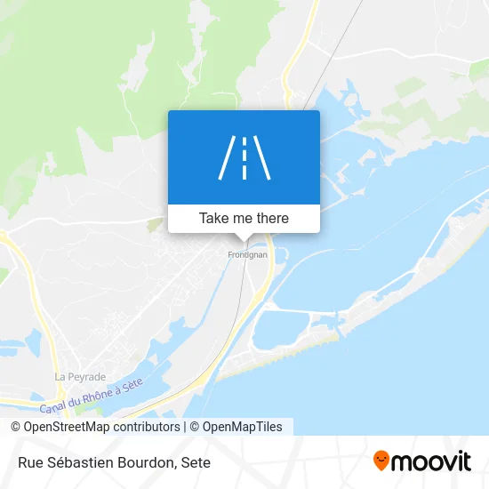 Rue Sébastien Bourdon map