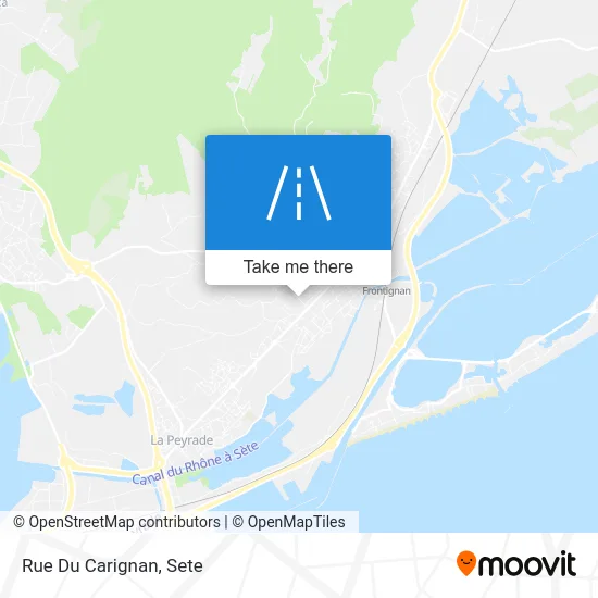 Rue Du Carignan map