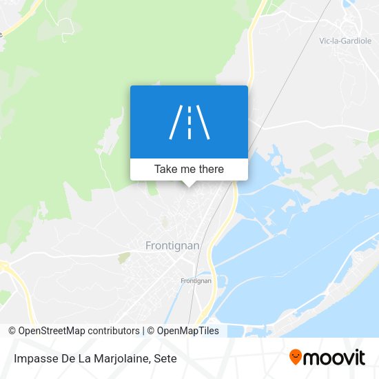 Impasse De La Marjolaine map