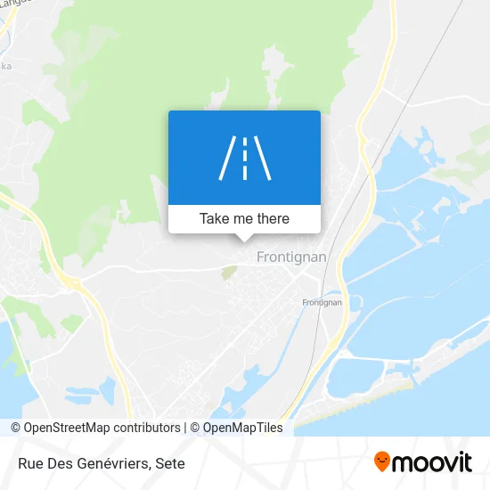 Rue Des Genévriers map