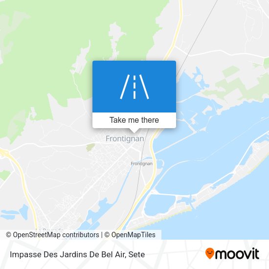 Impasse Des Jardins De Bel Air map