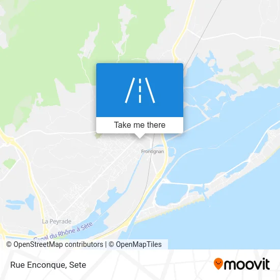 Rue Enconque map
