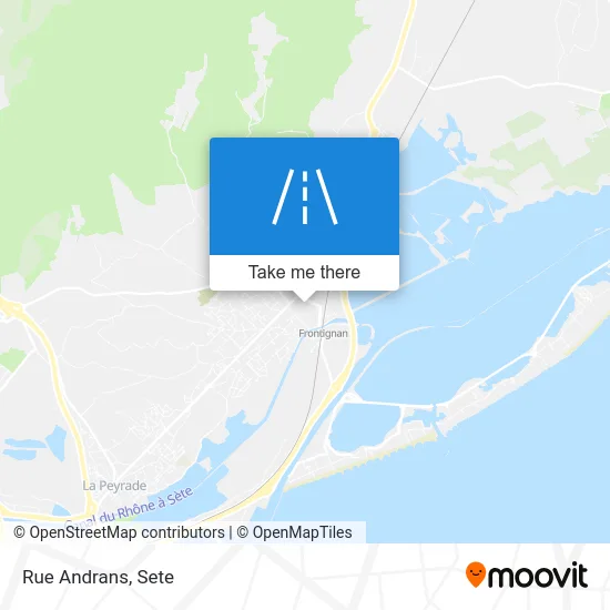 Mapa Rue Andrans