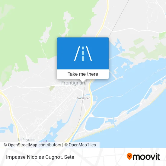 Impasse Nicolas Cugnot map