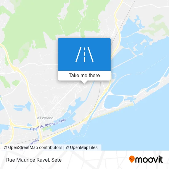 Mapa Rue Maurice Ravel