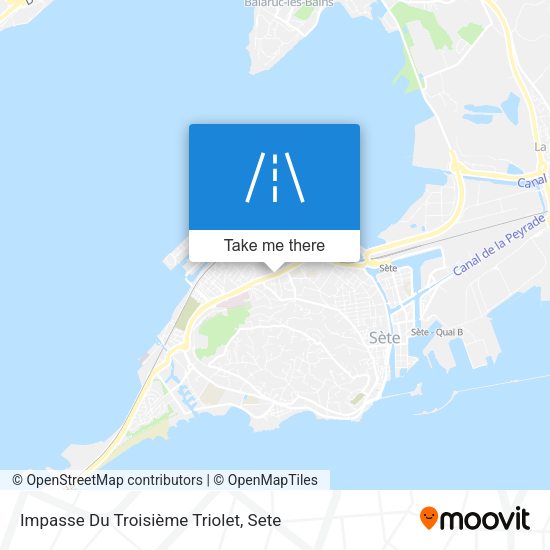 Impasse Du Troisième Triolet map