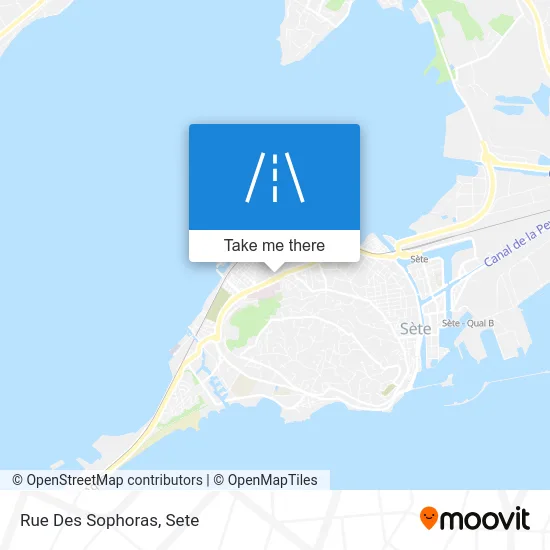 Rue Des Sophoras map