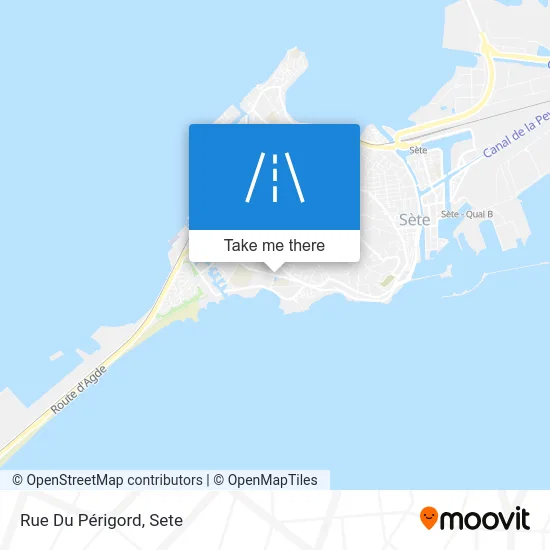 Rue Du Périgord map