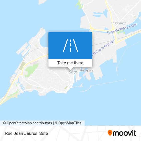 Rue Jean Jaurès map