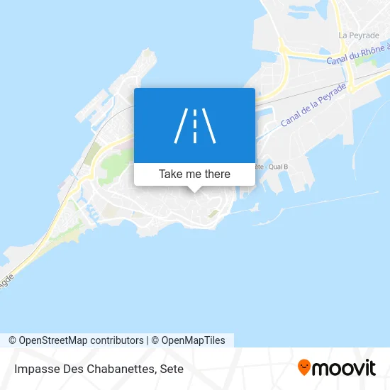 Mapa Impasse Des Chabanettes