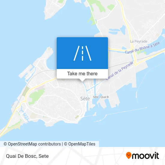 Quai De Bosc map
