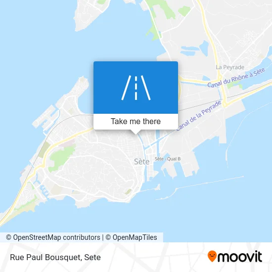 Rue Paul Bousquet map