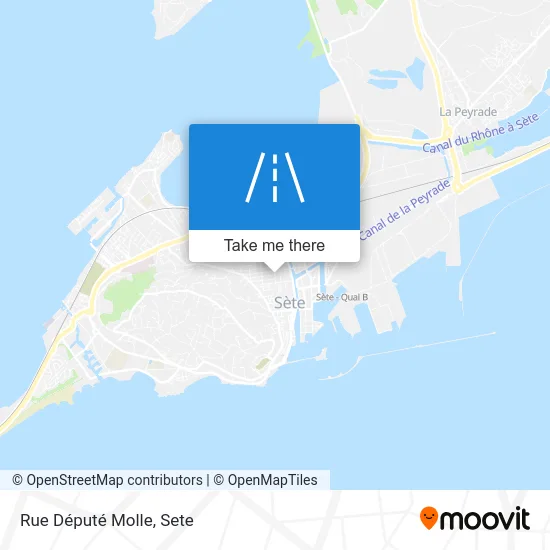 Rue Député Molle map