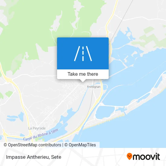 Impasse Antherieu map