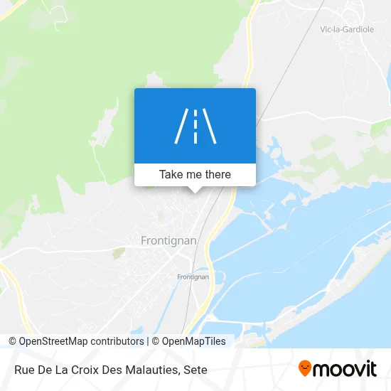 Rue De La Croix Des Malauties map