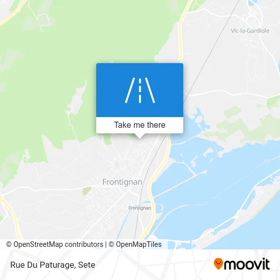 Mapa Rue Du Paturage