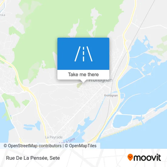 Rue De La Pensée map