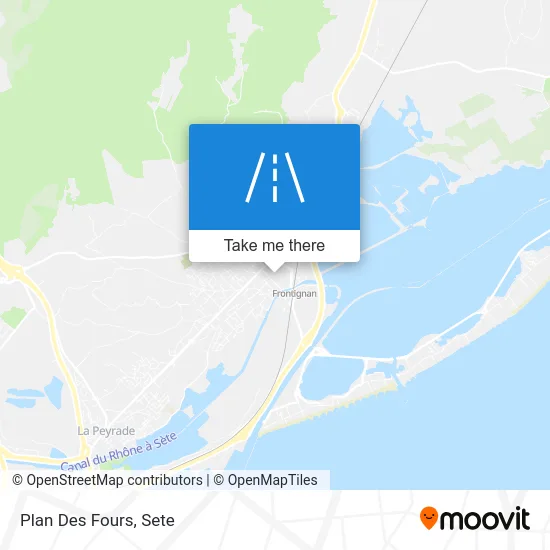 Plan Des Fours map