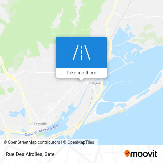 Mapa Rue Des Airolles