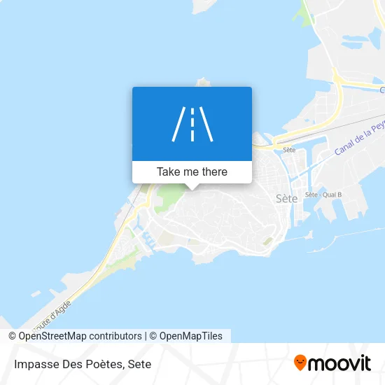 Impasse Des Poètes map