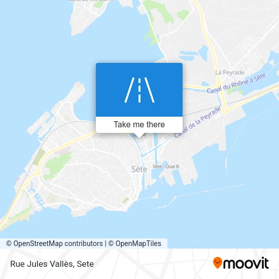 Rue Jules Vallès map