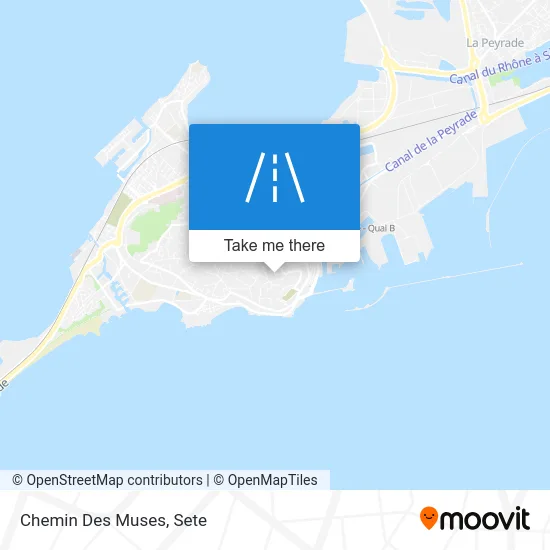 Chemin Des Muses map