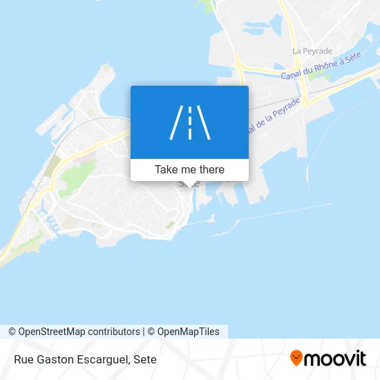 Rue Gaston Escarguel map