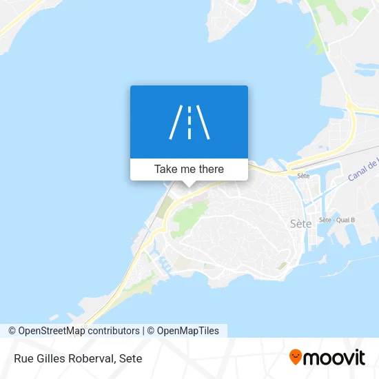 Rue Gilles Roberval map