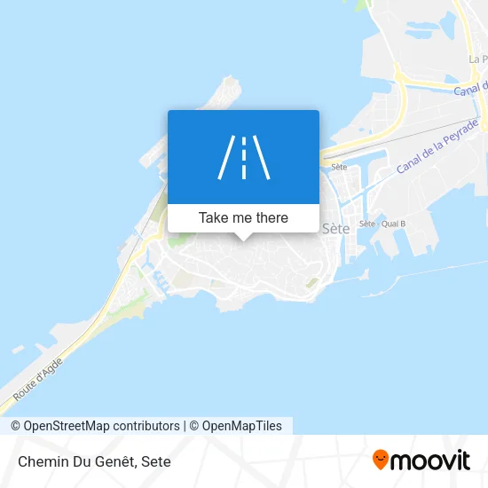 Chemin Du Genêt map