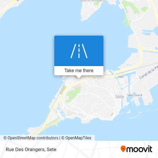 Rue Des Orangers map