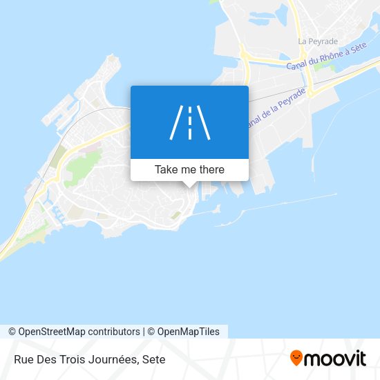 Rue Des Trois Journées map