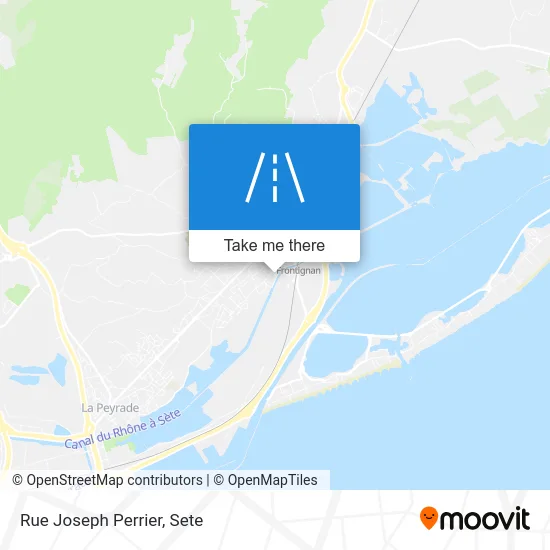 Mapa Rue Joseph Perrier