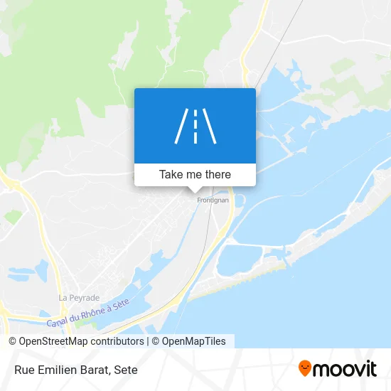 Mapa Rue Emilien Barat