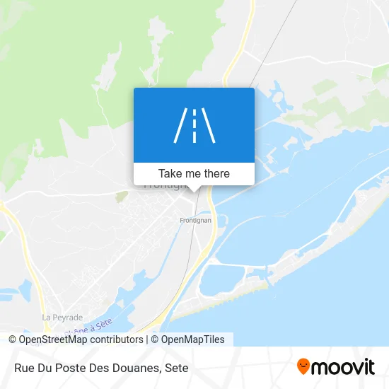 Rue Du Poste Des Douanes map
