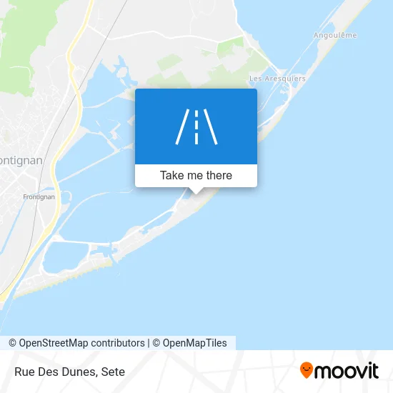 Mapa Rue Des Dunes