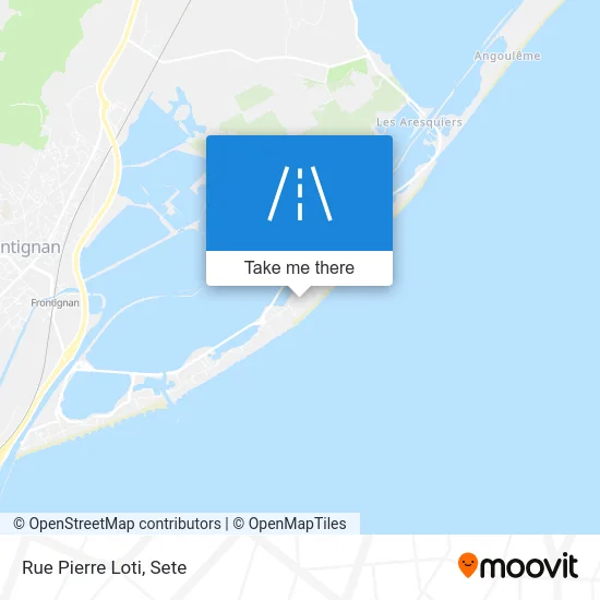 Mapa Rue Pierre Loti