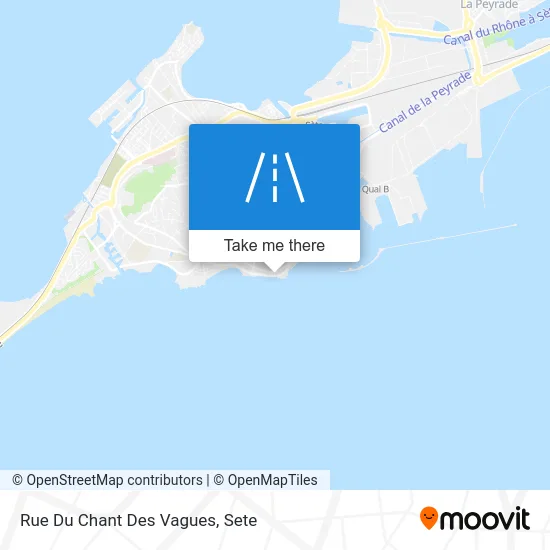 Mapa Rue Du Chant Des Vagues