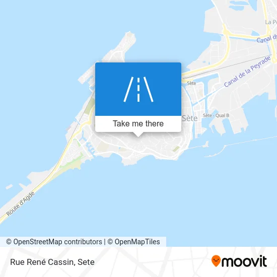 Rue René Cassin map