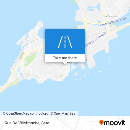 Rue De Villefranche map
