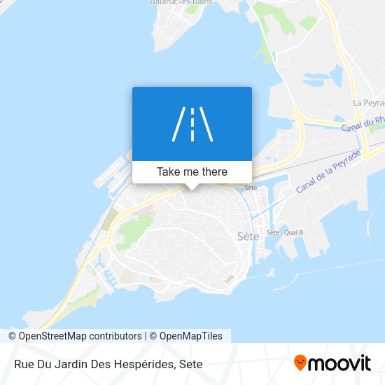 Rue Du Jardin Des Hespérides map