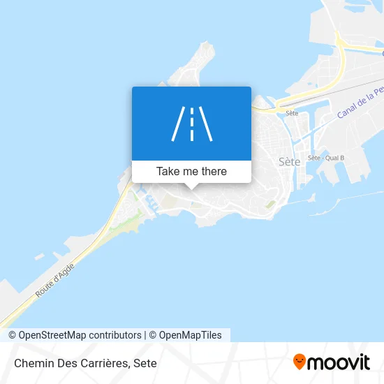 Chemin Des Carrières map