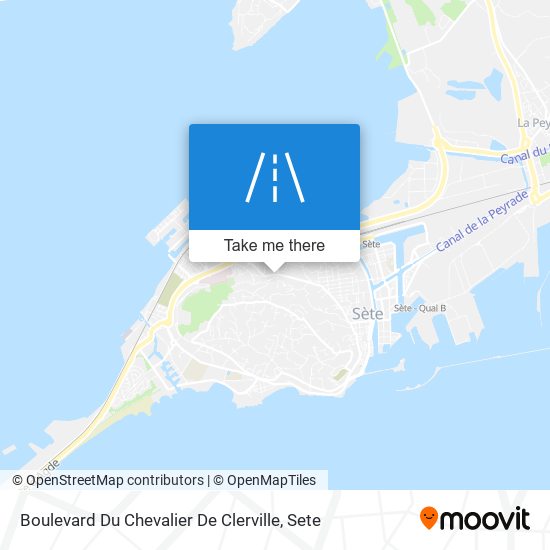 Mapa Boulevard Du Chevalier De Clerville