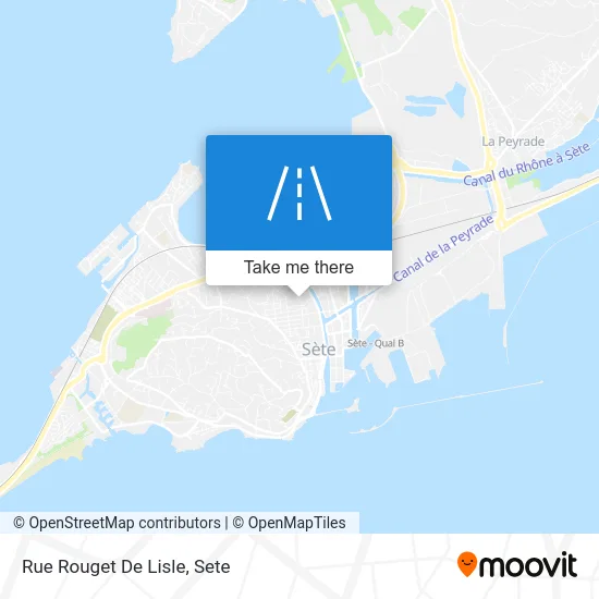 Rue Rouget De Lisle map