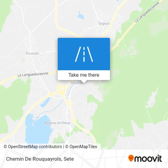 Chemin De Rouquayrols map
