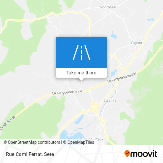 Mapa Rue Cami Ferrat